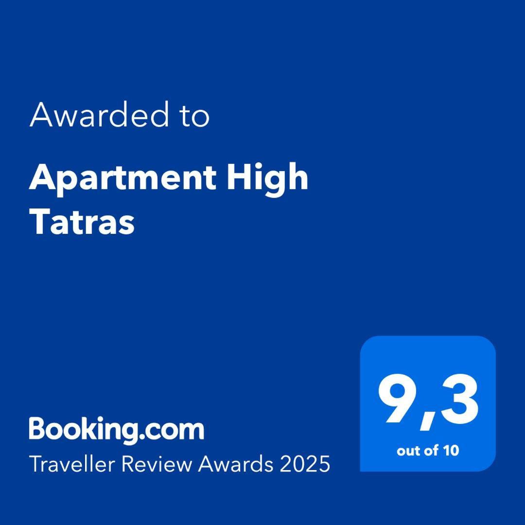 Apartment High Tatras Veľký Slavkov Eksteriør billede